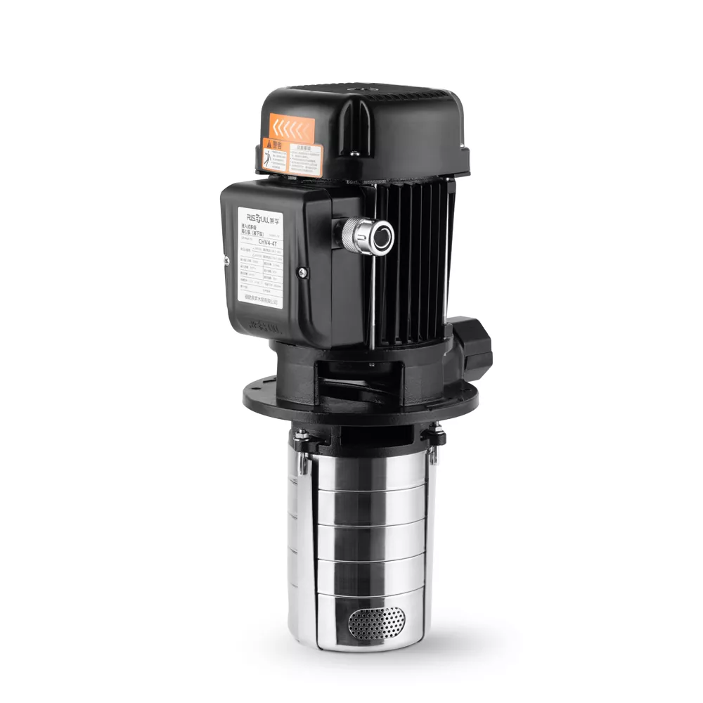 Pompa elettrica ad alta pressione Risefull Portata nominale per uso commerciale 2M³/h Multistadio verticale immergibile in acciaio inossidabile